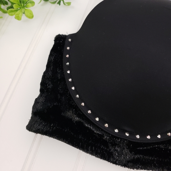 Victoria's Secret Very Sexy Multi Way Bra Black Velvet size 38C - Picture 5 of 9